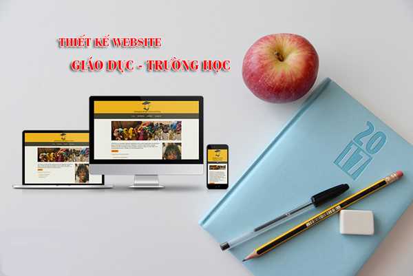 Thiết kế web Giáo Dục - Trường học