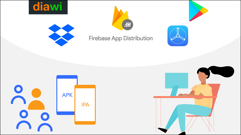 Ảnh minh họa ưu điểm của Firebase khi tạo tài khoản và sử dụng dễ dàng