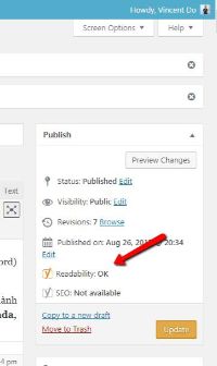 readability onpage seo trong yoast seo 