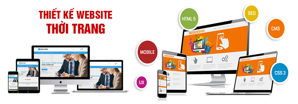 Thiết kế website thời trang ấn tượng chuyên nghiệp